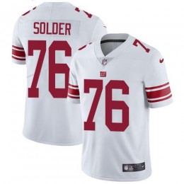 New York Giants #76 Nate Solder White Men's Stitched NFL Vapor Untouchable Limited Jersey