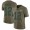 Jets #12 Joe Namath Olive Men's Stitched NFL Limited 2017 Salute To Service Jersey
