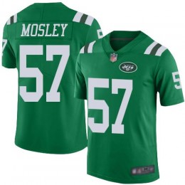 Jets #57 C.J. Mosley Green Men's Stitched NFL Limited Rush Jersey