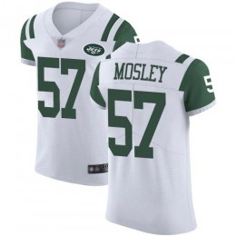 Jets #57 C.J. Mosley White Men's Stitched NFL Vapor Untouchable Elite Jersey