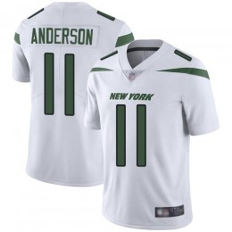New York Jets #11 Robby Anderson White Men's Stitched NFL Vapor Untouchable Limited Jersey