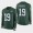 New York Jets #19 Andre Roberts Green Team Color Men's Stitched NFL Limited Therma Long Sleeve Jersey