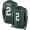 New York Jets #2 Jason Myers Green Team Color Men's Stitched NFL Limited Therma Long Sleeve Jersey