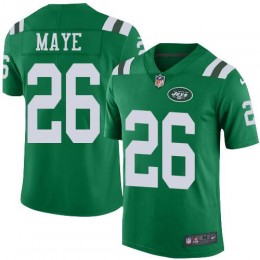 New York Jets #26 Marcus Maye Green Men's Stitched NFL Limited Rush Jersey