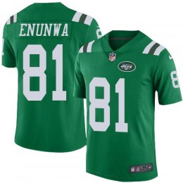 New York Jets #81 Quincy Enunwa Green Men's Stitched NFL Limited Rush Jersey
