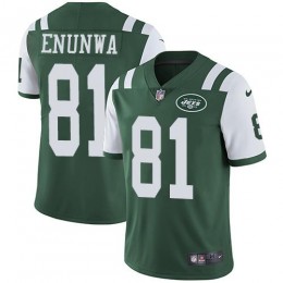 New York Jets #81 Quincy Enunwa Green Team Color Men's Stitched NFL Vapor Untouchable Limited Jersey
