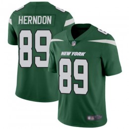 New York Jets #89 Chris Herndon Green Team Color Men's Stitched NFL Vapor Untouchable Limited Jersey