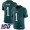Eagles #1 Jalen Hurts Green Team Color Men's Stitched NFL 100th Season Vapor Untouchable Limited Jersey