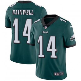 Eagles #14 Kenneth Gainwell Green Team Color Men's Stitched NFL Vapor Untouchable Limited Jersey