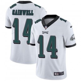 Eagles #14 Kenneth Gainwell White Men's Stitched NFL Vapor Untouchable Limited Jersey