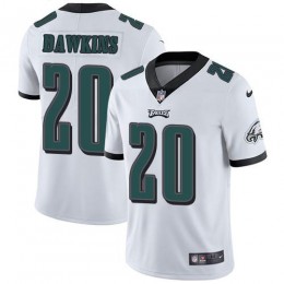 Eagles #20 Brian Dawkins White Men's Stitched NFL Vapor Untouchable Limited Jersey