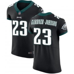 Eagles #23 C.J. Gardner-Johnson Black Alternate Men's Stitched NFL New Elite Jersey