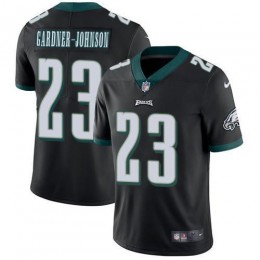 Eagles #23 C.J. Gardner-Johnson Black Alternate Men's Stitched NFL Vapor Untouchable Limited Jersey