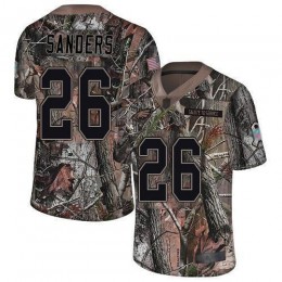 Eagles #26 Miles Sanders Camo Men's Stitched NFL Limited Rush Realtree Jersey