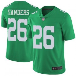 Eagles #26 Miles Sanders Green Men's Stitched NFL Limited Rush Jersey