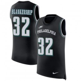 Eagles #32 Reed Blankenship Black Alternate Men's Stitched NFL Limited Rush Tank Top Jersey