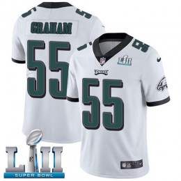 Eagles #55 Brandon Graham White Super Bowl LII Men's Stitched NFL Vapor Untouchable Limited Jersey