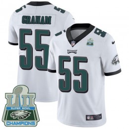Eagles #55 Brandon Graham White Super Bowl LII Champions Men's Stitched NFL Vapor Untouchable Limited Jersey