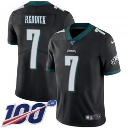 Eagles #7 Haason Reddick Black Alternate Men's Stitched NFL 100th Season Vapor Untouchable Limited Jersey