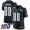 Eagles #88 Dallas Goedert Black Super Bowl LVII Patch Alternate Men's Stitched NFL 100th Season Vapor Limited Jersey