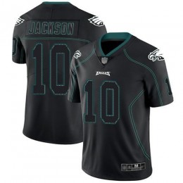 Philadelphia Eagles #10 DeSean Jackson Lights Out Black Men's Stitched NFL Limited Rush Jersey