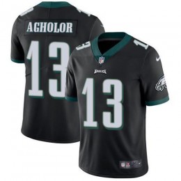 Philadelphia Eagles #13 Nelson Agholor Black Alternate Men's Stitched NFL Vapor Untouchable Limited Jersey