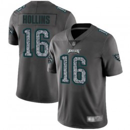 Philadelphia Eagles #16 Mack Hollins Gray Static Men's Stitched NFL Vapor Untouchable Limited Jersey