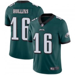 Philadelphia Eagles #16 Mack Hollins Midnight Green Team Color Men's Stitched NFL Vapor Untouchable Limited Jersey