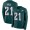 Philadelphia Eagles #21 Jalen Mills Green Team Color Men's Stitched NFL Limited Therma Long Sleeve Jersey