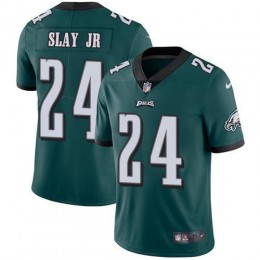 Philadelphia Eagles #24 Darius Slay Jr Green Team Color Men's Stitched NFL Vapor Untouchable Limited Jersey