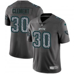 Philadelphia Eagles #30 Corey Clement Gray Static Men Stitched NFL Vapor Untouchable Limited Jersey Men
