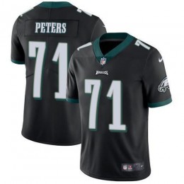 Philadelphia Eagles #71 Jason Peters Black Alternate Men's Stitched NFL Vapor Untouchable Limited Jersey