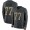 Philadelphia Eagles #77 Andre Dillard Anthracite Salute to Service Men's Stitched NFL Limited Therma Long Sleeve Jersey