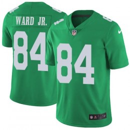 Philadelphia Eagles #84 Greg Ward Jr. Green Men's Stitched NFL Limited Rush Jersey