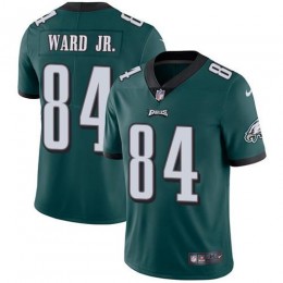 Philadelphia Eagles #84 Greg Ward Jr. Green Team Color Men's Stitched NFL Vapor Untouchable Limited Jersey
