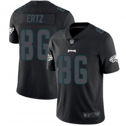 Philadelphia Eagles #86 Zach Ertz Black Men's Stitched NFL Limited Rush Impact Jersey