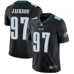 Philadelphia Eagles #97 Malik Jackson Black Alternate Men's Stitched NFL Vapor Untouchable Limited Jersey