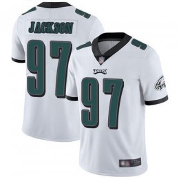 Philadelphia Eagles #97 Malik Jackson White Men's Stitched NFL Vapor Untouchable Limited Jersey