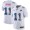 Philadelphia Eagles #11 A.J. Brown Men's White Multi-Color 2020 NFL Crucial Catch Limited NFL Jersey