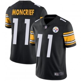 Pittsburgh Steelers #11 Donte Moncrief Black Team Color Men's Stitched NFL Vapor Untouchable Limited Jersey