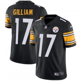 Pittsburgh Steelers #17 Joe Gilliam Black Team Color Men's Stitched NFL Vapor Untouchable Limited Jersey