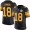 Pittsburgh Steelers #18 Diontae Johnson Black Men's Stitched NFL Limited Rush Jersey