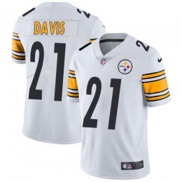 Pittsburgh Steelers #21 Sean Davis White Men's Stitched NFL Vapor Untouchable Limited Jersey