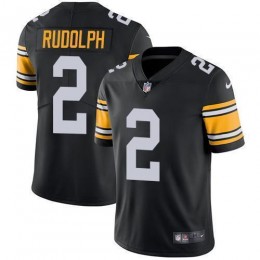 Pittsburgh Steelers #2 Mason Rudolph Black Alternate Men's Stitched NFL Vapor Untouchable Limited Jersey