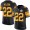 Pittsburgh Steelers #22 Steven Nelson Black Men's Stitched NFL Limited Rush Jersey