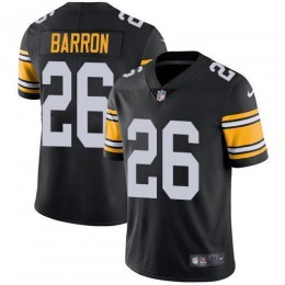 Pittsburgh Steelers #26 Mark Barron Black Alternate Men's Stitched NFL Vapor Untouchable Limited Jersey