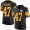 Pittsburgh Steelers #47 Mel Blount Black Men's Stitched NFL Limited Rush Jersey