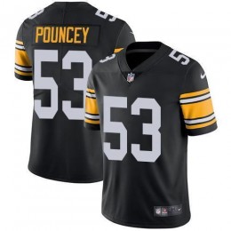 Pittsburgh Steelers #53 Maurkice Pouncey Black Alternate Men's Stitched NFL Vapor Untouchable Limited Jersey