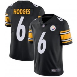 Pittsburgh Steelers #6 Devlin Hodges Black Team Color Men's Stitched NFL Vapor Untouchable Limited Jersey
