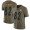 Pittsburgh Steelers #82 John Stallworth Olive Men's Stitched NFL Limited 2017 Salute to Service Jersey